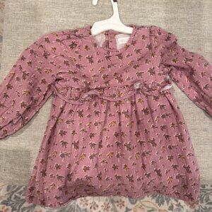 Zara Kids Pink Floral Dress 2T